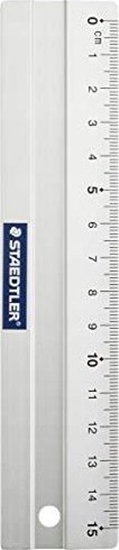Изображение Staedtler STAEDTLER Lineal Metall 15cm