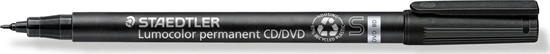 Изображение Staedtler STAEDTLER Marker Lumocolor CD/DVD schwarz 10 Stück