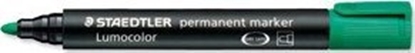 Attēls no Staedtler STAEDTLER Marker Lumocolor perm grün 10 Stück