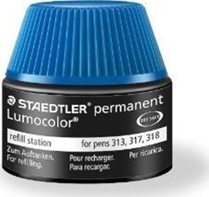 Attēls no Staedtler STAEDTLER Nachfülltinte Lumocolor perm blau