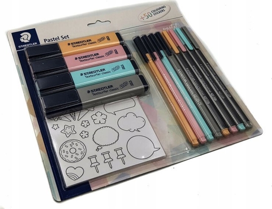 Picture of Staedtler STAEDTLER Schreibset 12-teilig Pastell inkl. Sticker