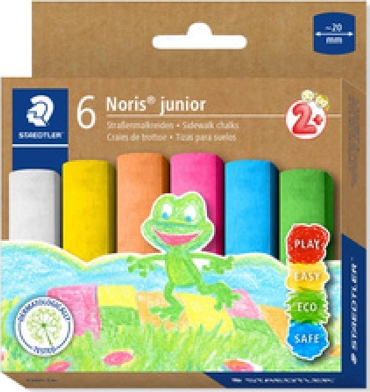 Picture of Staedtler STAEDTLER Straßenmalkreide Noris junior 6 Stk. retail