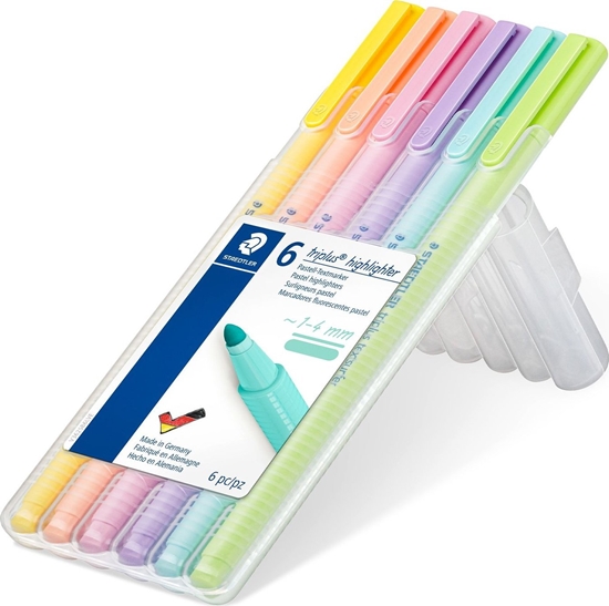 Picture of Staedtler Zakrelacze pastelowe Triplus Textsurfer: 6 szt.