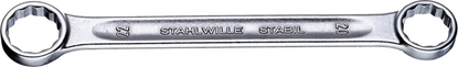 Picture of Stahlwille Klucz oczkowy dwustronny 30x32mm prosty, STABIL