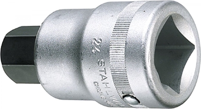 Picture of Uzgriežņu galviņa ar uzgali Stahlwille 06050017; 1''; 17 mm