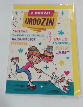 Attēls no Stamp Karnet Young B6 + koperta wzór nr 31 Urodziny