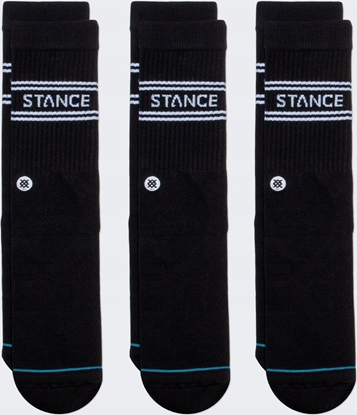 Attēls no Stance Skarpety Stance Basic Crew 3 pary Black