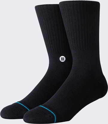 Attēls no Stance Skarpety Stance Icon Crew 1 para BlackWhite