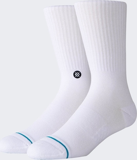 Picture of Stance Skarpety Stance Icon Crew 1 para WhiteBlack