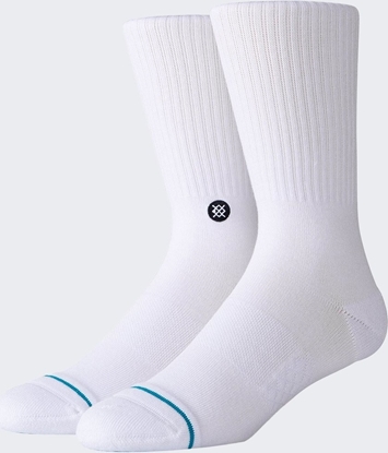 Attēls no Stance Skarpety Stance Icon Crew 1 para WhiteBlack