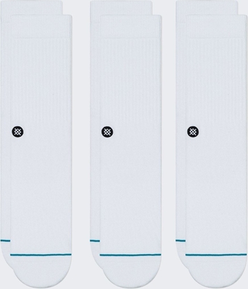 Attēls no Stance Skarpety Stance Icon Crew 3 pary White