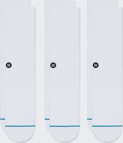 Picture of Stance Skarpety Stance Icon Crew 3 pary White