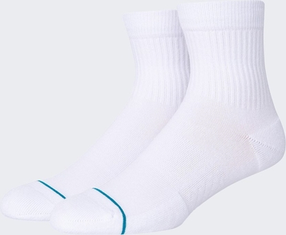 Изображение Stance Skarpety Stance Icon Quarter 1 para White