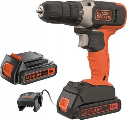 Attēls no Stanley BCD001C2-QW 18V DD 2x1.5Ah Batteries 400mA Carton