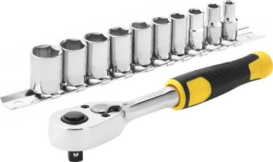 Picture of Uzgriežņa galviņu komplekts Stanley STMT82666-0; 1/4''; 11 gab.