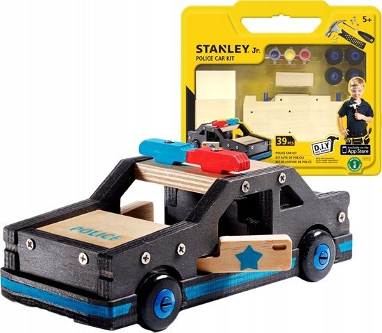 Picture of Stanley Junior Samochód policyjny Stanley Jr radiowóz zestaw (K096-SY)