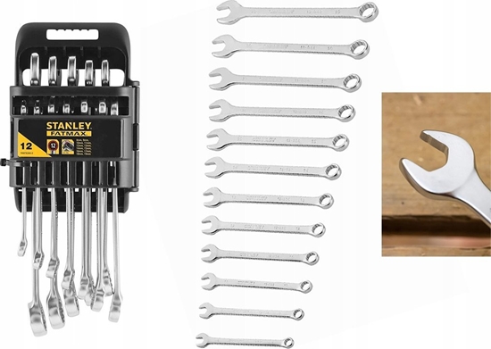 Изображение Stanley Klucze p-ocz.8-19mm 12szt.