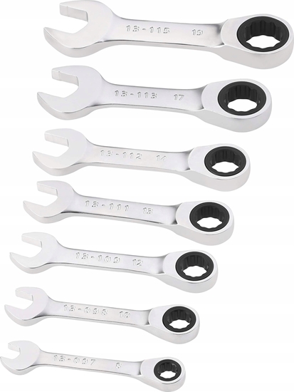 Изображение Stanley Klucze p-ocz.z grzech.KRÓTKIE 8-19mm 7szt.