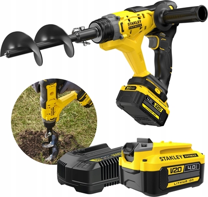 Picture of Stanley ST WIERTNICA GLEBOWA V20 SFMCGA75M1 1x4,0Ah +WIDER 76x155mm