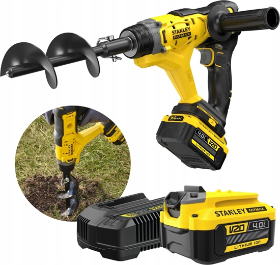 Picture of Stanley ST WIERTNICA GLEBOWA V20 SFMCGA75M1 1x4,0Ah +WIDER 76x155mm