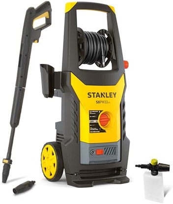 Attēls no STANLEY SXPW22DSS-E High Pressure Washer (2200 W, 160 bar, 460 l/h) | Stanley Pressure Washer | 2200 W | 160 bar | 460 l/h