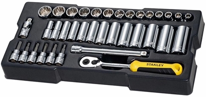 Attēls no STANLEY ZESTAW KLUCZY  36el. 3/8" TRANSMODULE