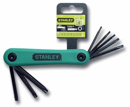 Picture of Stanley Zestaw kluczy trzpieniowych torx wielofunkcyjne T9-T40 8szt. (69-263)