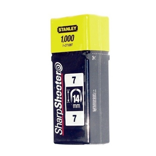 Picture of Stanley Zszywka typ 7 CT100 14mm 1000szt. CT109T1