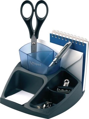 Attēls no Staples MAPED Przybornik na biurko COMPACT, czarno-niebieski