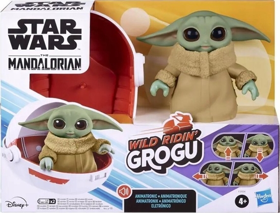 Picture of Star Wars STAR WARS Interactive Plush Wild Ridin' Grogu, 12 cm