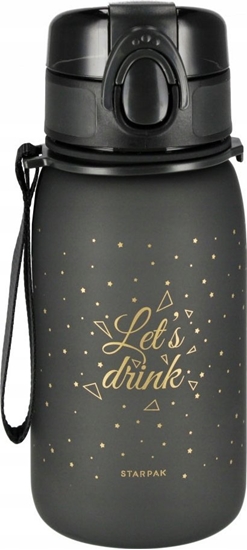 Picture of Starpak BIDON 400ML OMBRE BLACK-GOLD STK PB 6/24