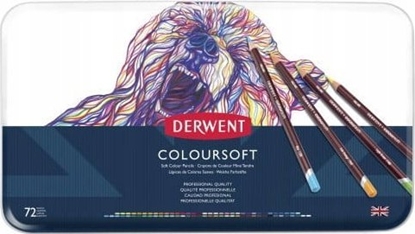 Picture of Starpak Derwent Coloursoft pencil - med 72 stk. tinæske