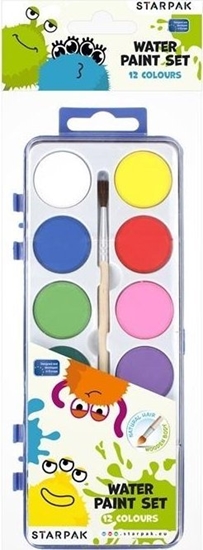 Picture of Starpak FARBY AKWA 12KOL PEDZ FI28 MONSTER STK 12/96PG