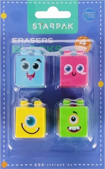 Picture of Starpak GUMKA DO MAZANIA BLOCKS PUZZLE 3D STK B/C 1/24