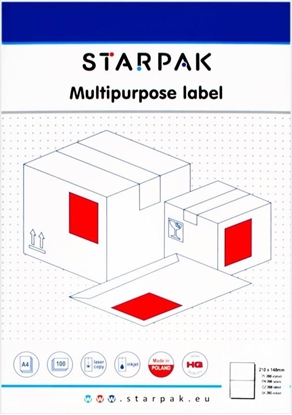 Attēls no Starpak I ETYKIETA SPRZYL 210X148 STK PUD OP200SZT 1/10