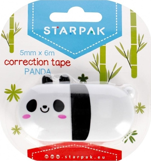 Picture of Starpak KOREKTOR W TASMIE 5MMX6MB PANDA STK B/C 12/432