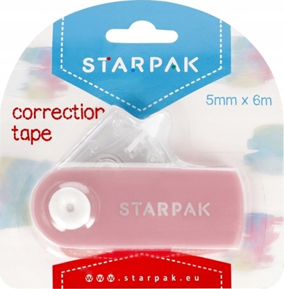 Attēls no Starpak KOREKTOR W TASMIE 5MMX6MB PAST ROZ STK 12/432PG