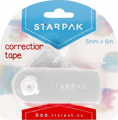 Attēls no Starpak KOREKTOR W TASMIE 5MMX6MB SZARY STK 12/432 PG