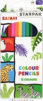 Attēls no Starpak KREDKI OLO 12KOL SAFARI1 STK PUD 12/144 W