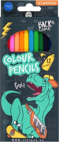 Picture of Starpak KREDKI OLO 12KOL SKATE DINO STK PUD 12/144