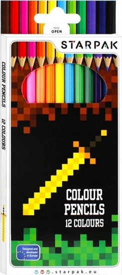 Picture of Starpak Kredki oówkowe szkolne Starpak 12 szt pixel