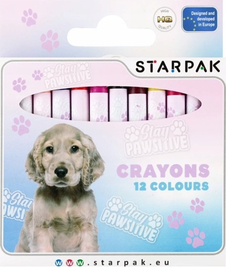Picture of Starpak KREDKI WOSK 12KOL DOGGY STK 12/144