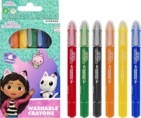 Picture of Starpak KREDKI ZMYWALNE 6KOL GABBY S DH WYKR STKWB12/144