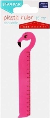 Attēls no Starpak LINIJKA FLAMING 15CM STK PBH 40/240