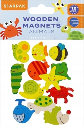 Attēls no Starpak MAGNES DREW ZWIERZ 40MM OP12SZT STK B/C24/192PG