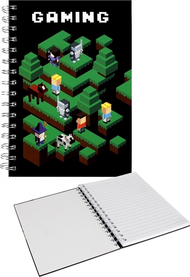 Picture of Starpak Notes na spirali A5 twarda oprawa Pixel