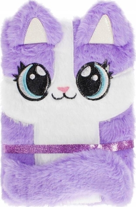 Attēls no Starpak NOTES PLUSZ A5 CAT BIG EYES STK PB 24/48