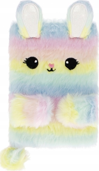 Picture of Starpak NOTES PLUSZ A5 RABBIT PASTEL STK PB 24/48