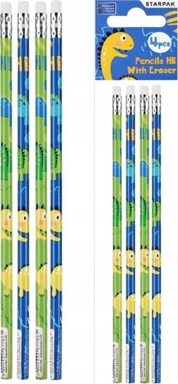 Picture of Starpak OLOWEK Z GUM HB DINO STK PBH OP4 36/432