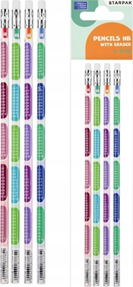 Attēls no Starpak OLOWEK Z GUM HB TABL MNOZ STK PBH OP4 36/432